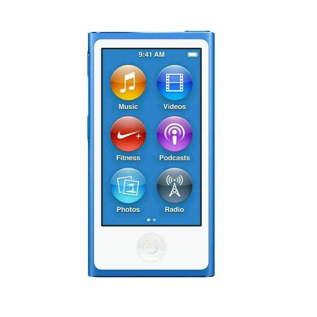 M-Player iPod Nano 第7世代 16GB ブルー 新品未開封