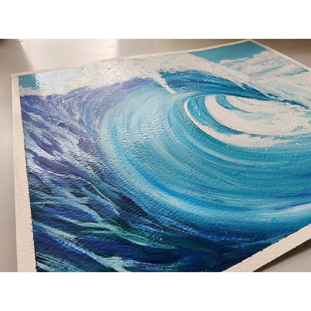 油絵 風景画 海の絵の通販 by ☆ハッピーカラー☆|ラクマ 油絵 風景画 海の絵の通販 by ☆ハッピーカラー☆|ラクマ