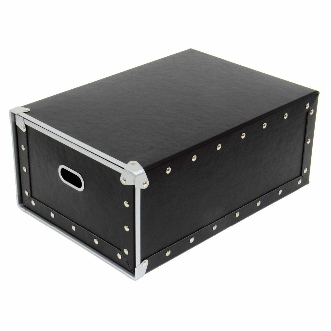 安達紙器 収納ケース 硬質パルプ ボックス 引出式 幅25.5×奥行36×高さ1