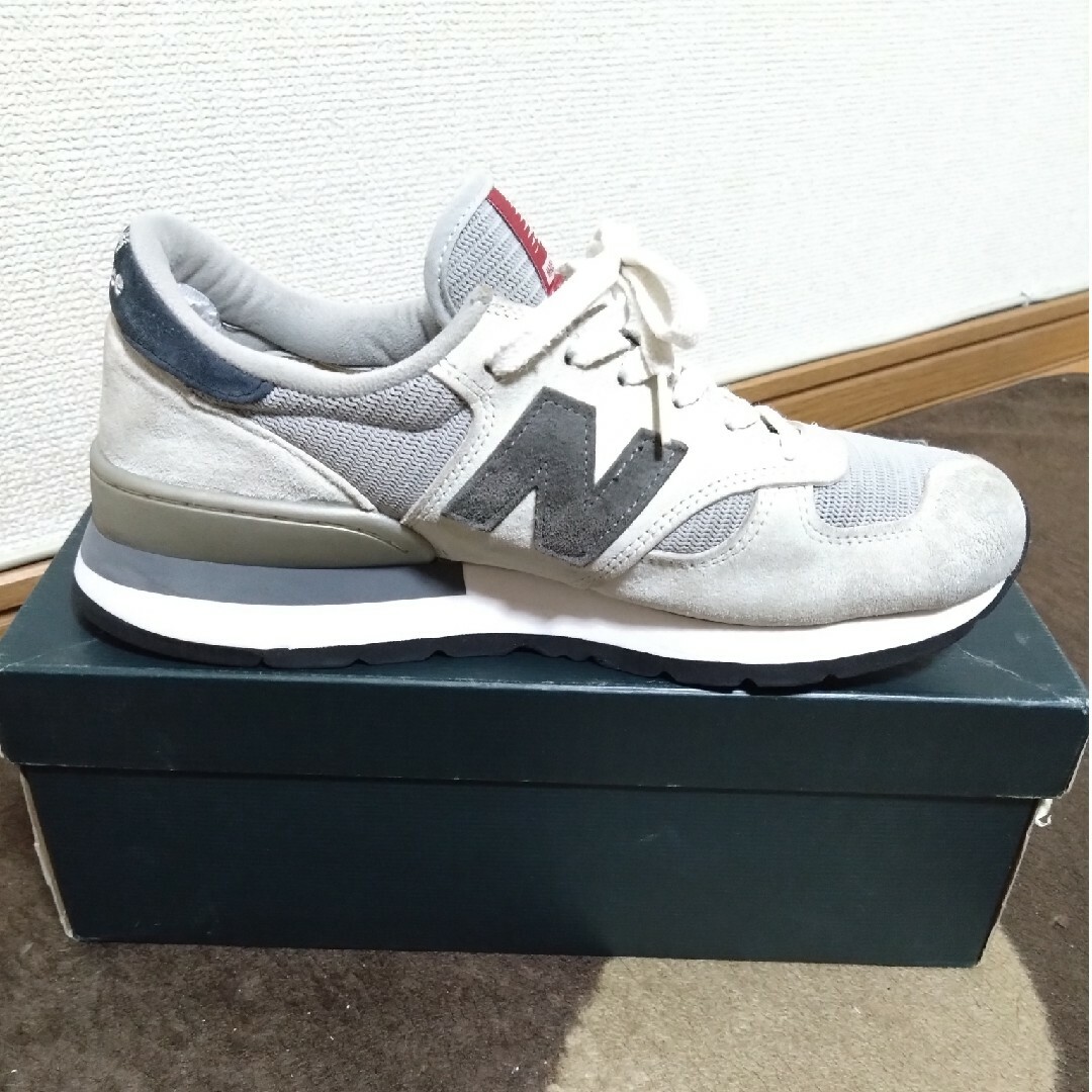 New Balance(ニューバランス)のニューバランス M990 26.5cm グレー USA製 New Balance メンズの靴/シューズ(スニーカー)の商品写真