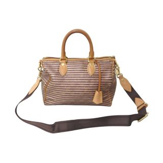 ルイヴィトン(LOUIS VUITTON)のLOUIS VUITTON ルイヴィトン ショルダーバッグ 2way M40357 スピーディバンドリエール30 モノグラムエデン ピンク 良品 中古 54901(ハンドバッグ)