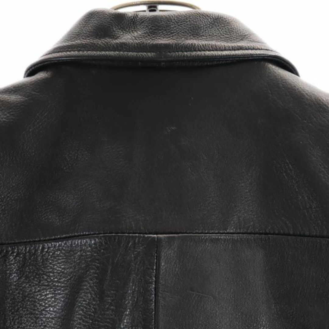 チェロキー 本革 中綿 レザージャケット M ブラック CHEROKEE 本皮 レディース   【230930】