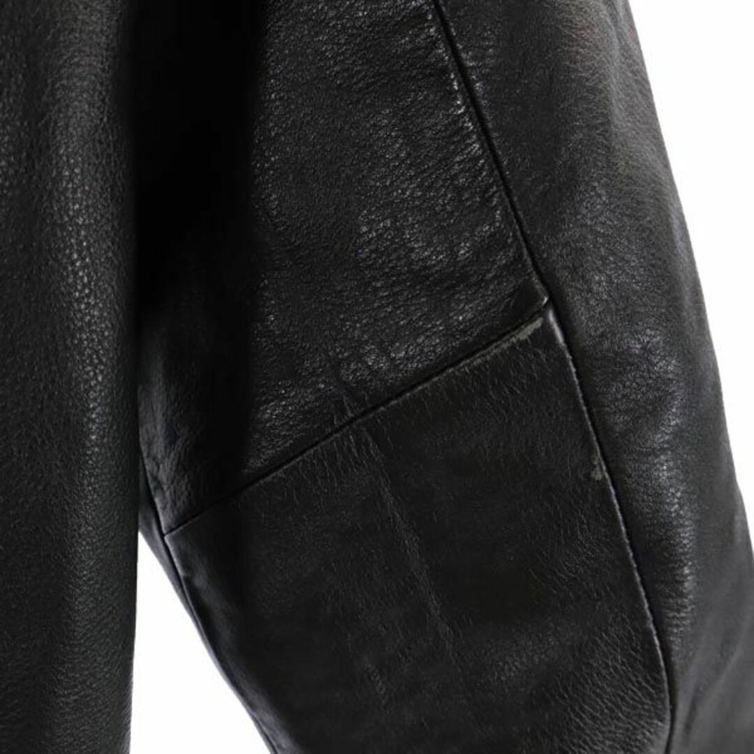 チェロキー 本革 中綿 レザージャケット M ブラック CHEROKEE 本皮 レディース   【230930】