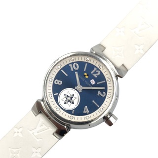 ルイヴィトン(LOUIS VUITTON)の　ルイ・ヴィトン LOUIS VUITTON タンブール Q12MP ステンレススチール レディース 腕時計(腕時計)