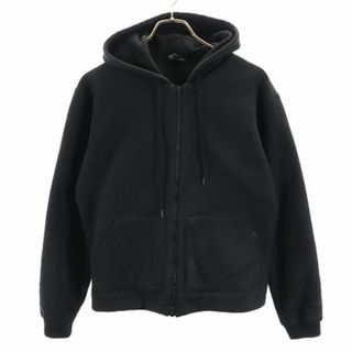 アーペーセー(A.P.C)のアーペーセー フランス製 ジップパーカー M 黒 A.P.C. 裏起毛 メンズ 【中古】  【230930】(パーカー)