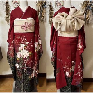 振袖(レッド/赤色系)の通販 100点以上(レディース) | お得な新品