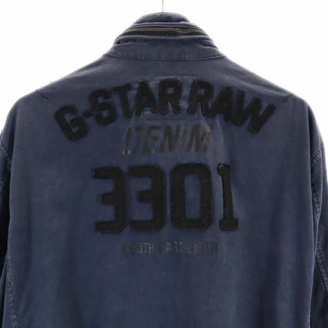 G-STAR RAW - ジースターロウ ミリタリージャケット XL ネイビー G
