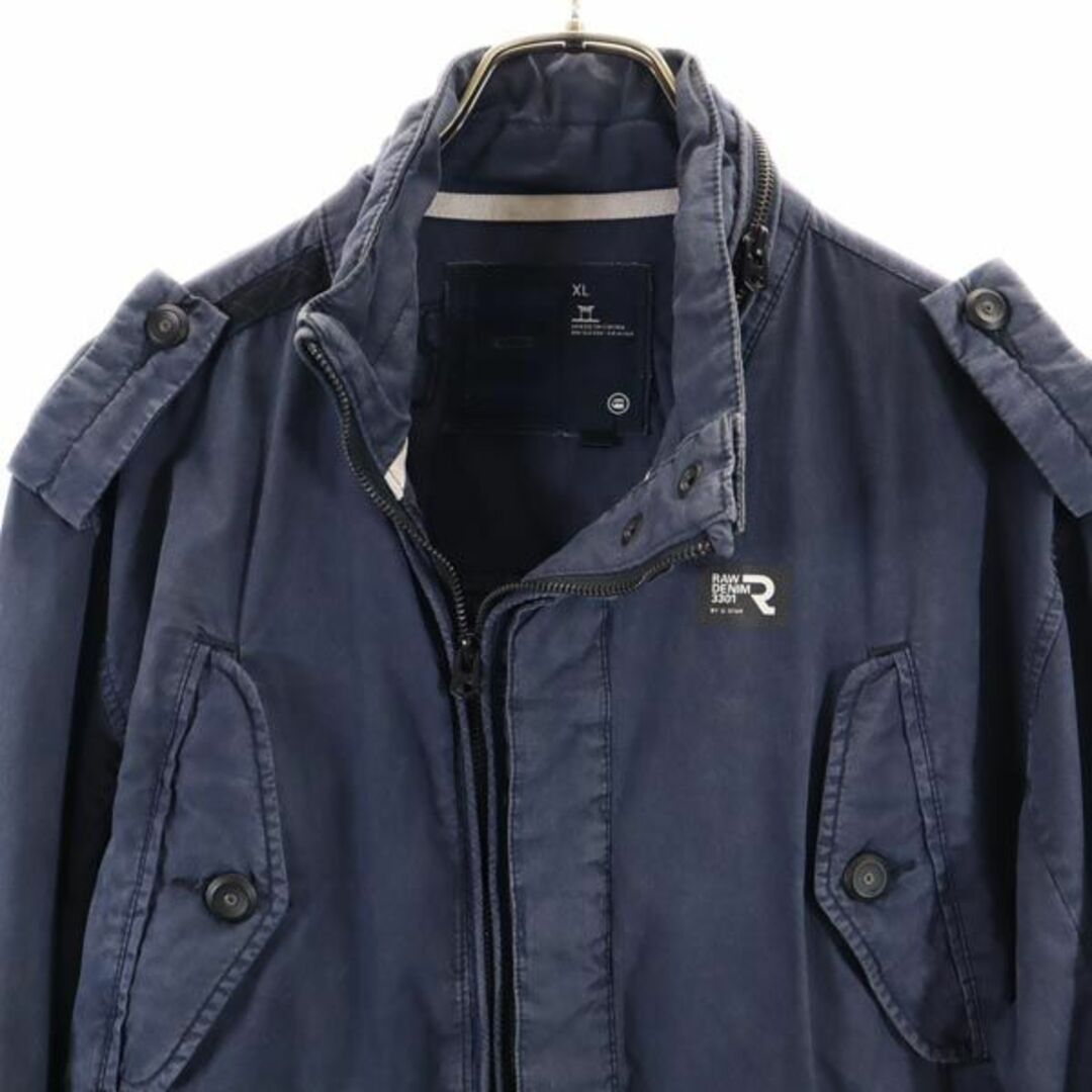 G-STAR RAW - ジースターロウ ミリタリージャケット XL ネイビー G
