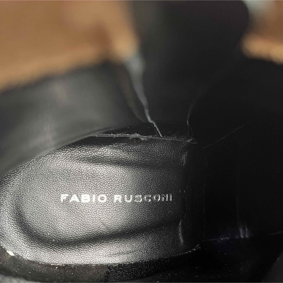 FABIO RUSCONI    FABIO RUSCONI ショートブーツ ブラウン スエード