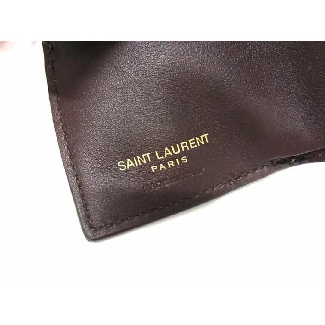 未使用✨Yves saint Laurentイヴ・サンローラン 三つ折り財布