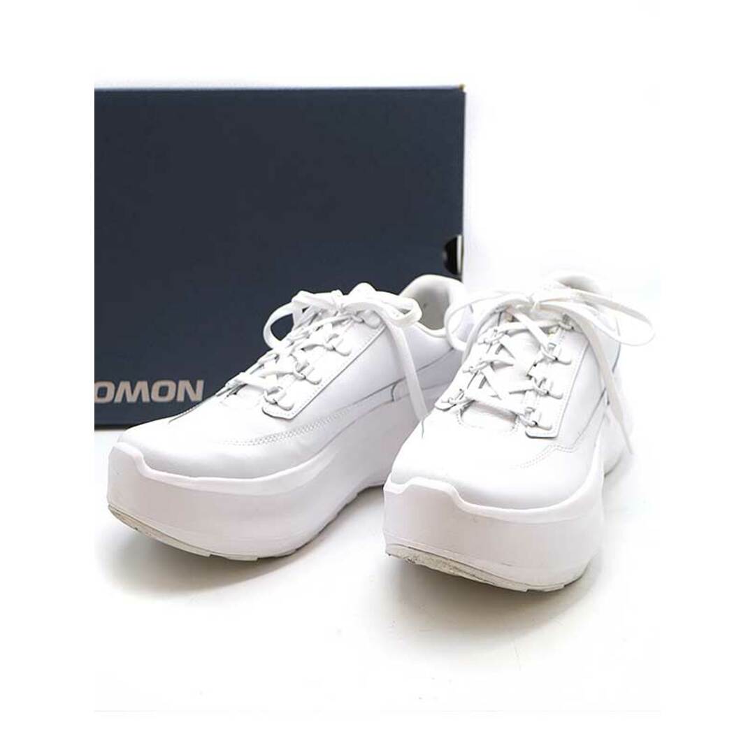 SALOMON×COMME des GARCONS サロモン×コムデギャルソン SR811 プラットフォームスニーカー ホワイト 26.5cm