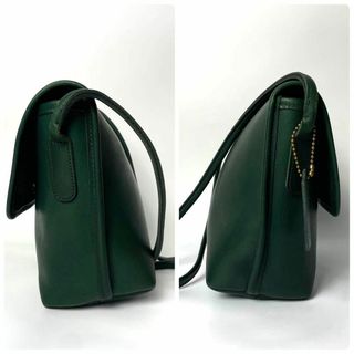 COACH - 【美品】オールドコーチ グリーン ターンロック オールレザー