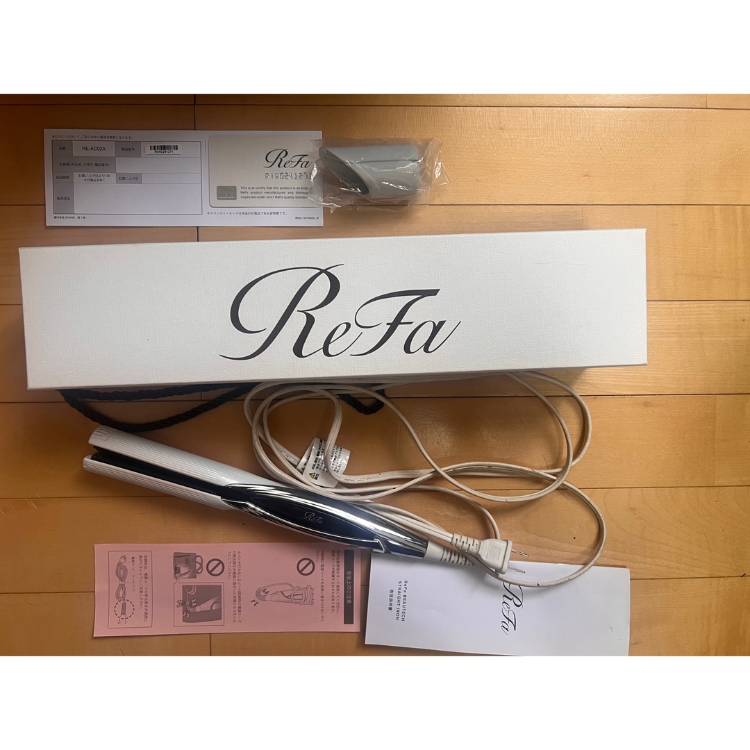 Refa ヘアアイロン　ジャンク品