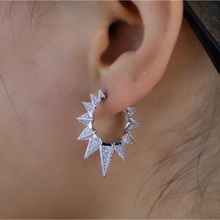 ジョンローレンスサリバン(JOHN LAWRENCE SULLIVAN)のSun Like Earrings / silver / #218(ピアス)