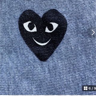コムデギャルソン パーカー バックプリント グレー コラボ M