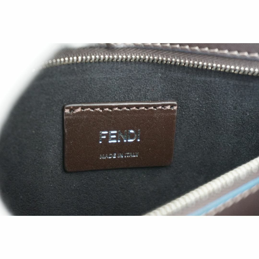 新品 正規 FENDI ウール フェルト トートバッグ ハンドバッグ912N▲