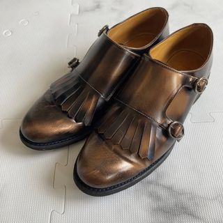 パラブーツ(Paraboot)のパラブーツ★タッセルローファー★ダブルモンクストラップ★EMERAUD★ブラウン(ローファー/革靴)