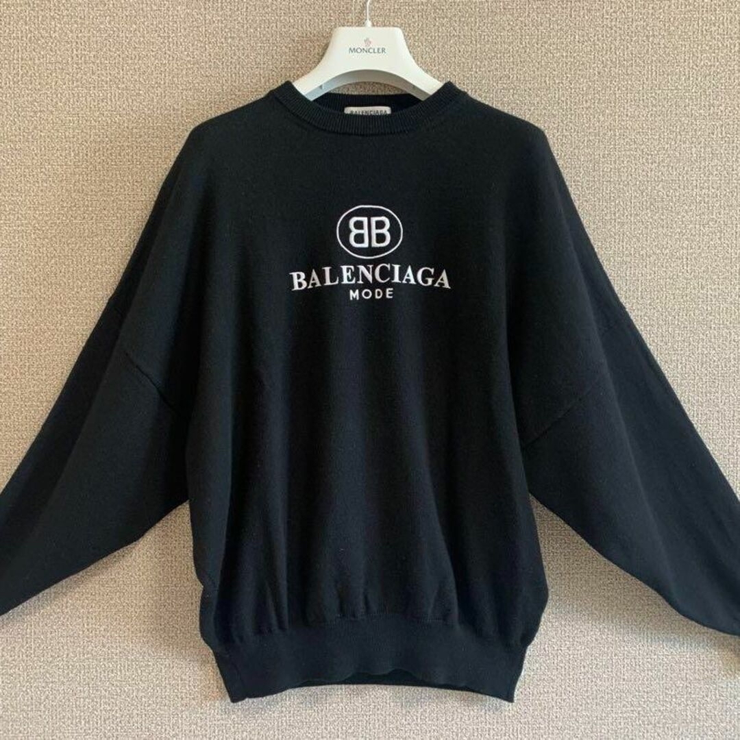 極美品】バレンシアガ♡BALENCIAGA ドロップショルダーニット - ニット ...