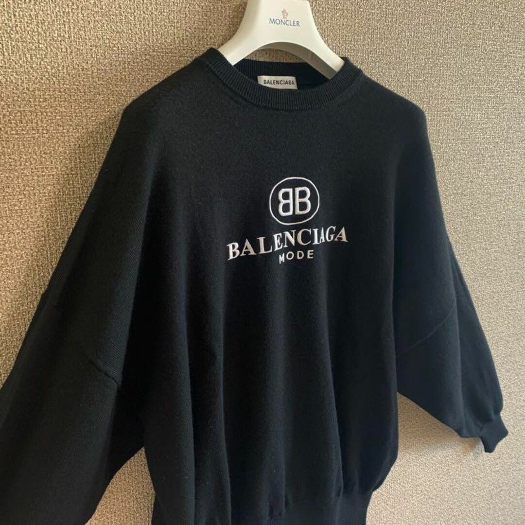 極美品】バレンシアガ♡BALENCIAGA ドロップショルダーニット - ニット ...