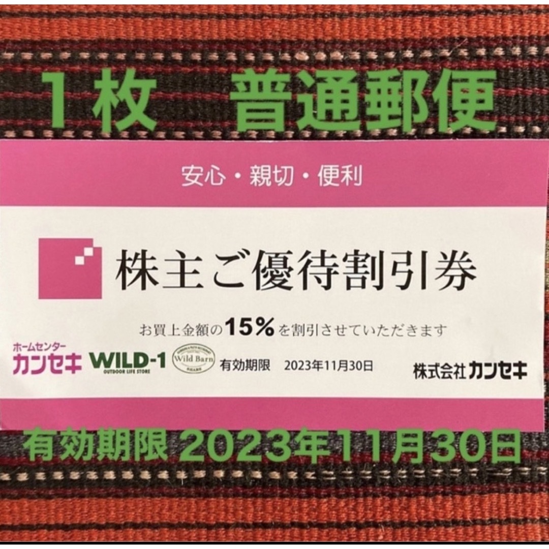 Snow Peak(スノーピーク)のカンセキ優待割引券  有効期限2023/11/30   1枚 スポーツ/アウトドアのスポーツ/アウトドア その他(その他)の商品写真