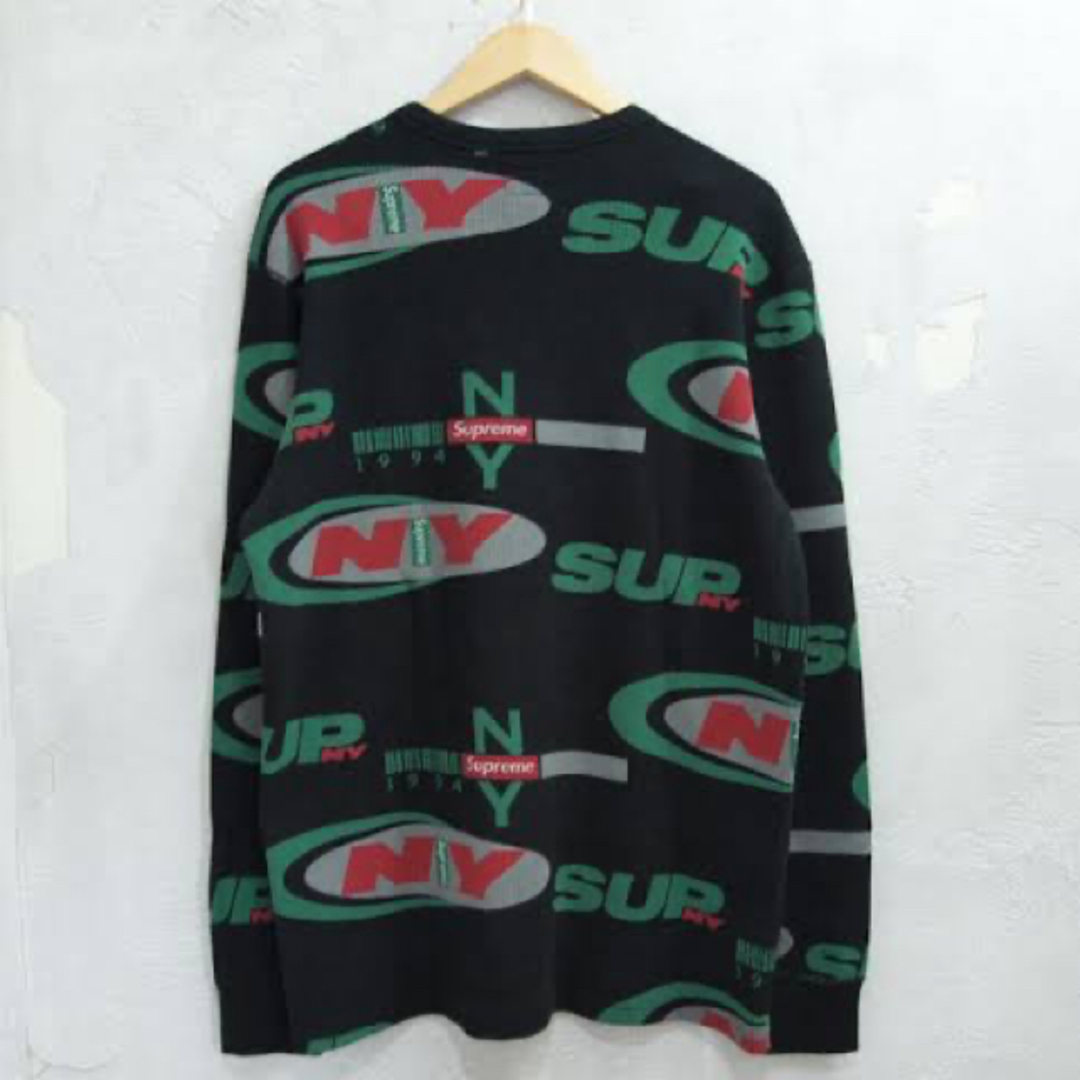 Supreme NY Waffle Thermal Black XL