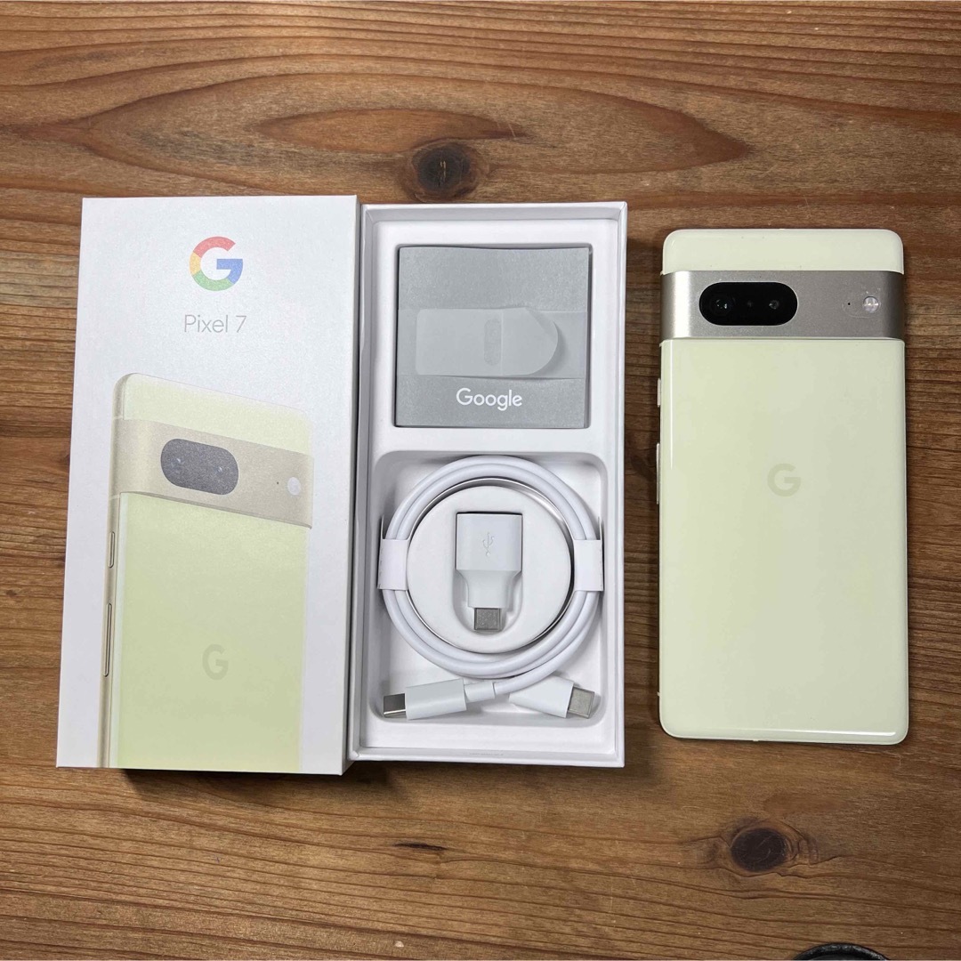 Google Pixel - Google Pixel 7 Lemongrass 128 GB SIMフリーの通販 by