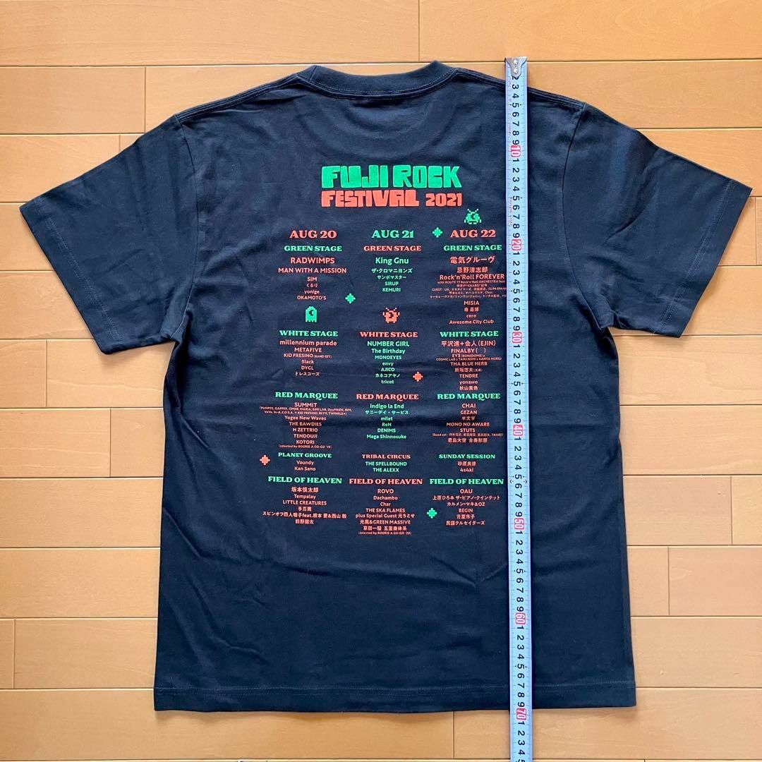 新品同様　FUJI ROCK 2021 Tシャツ メンズのトップス(Tシャツ/カットソー(半袖/袖なし))の商品写真