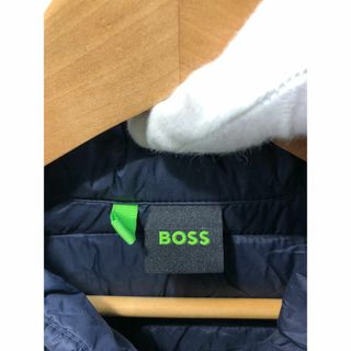 050903● HUGO BOSS 中綿 ベスト XL ネイビー ダウンベスト