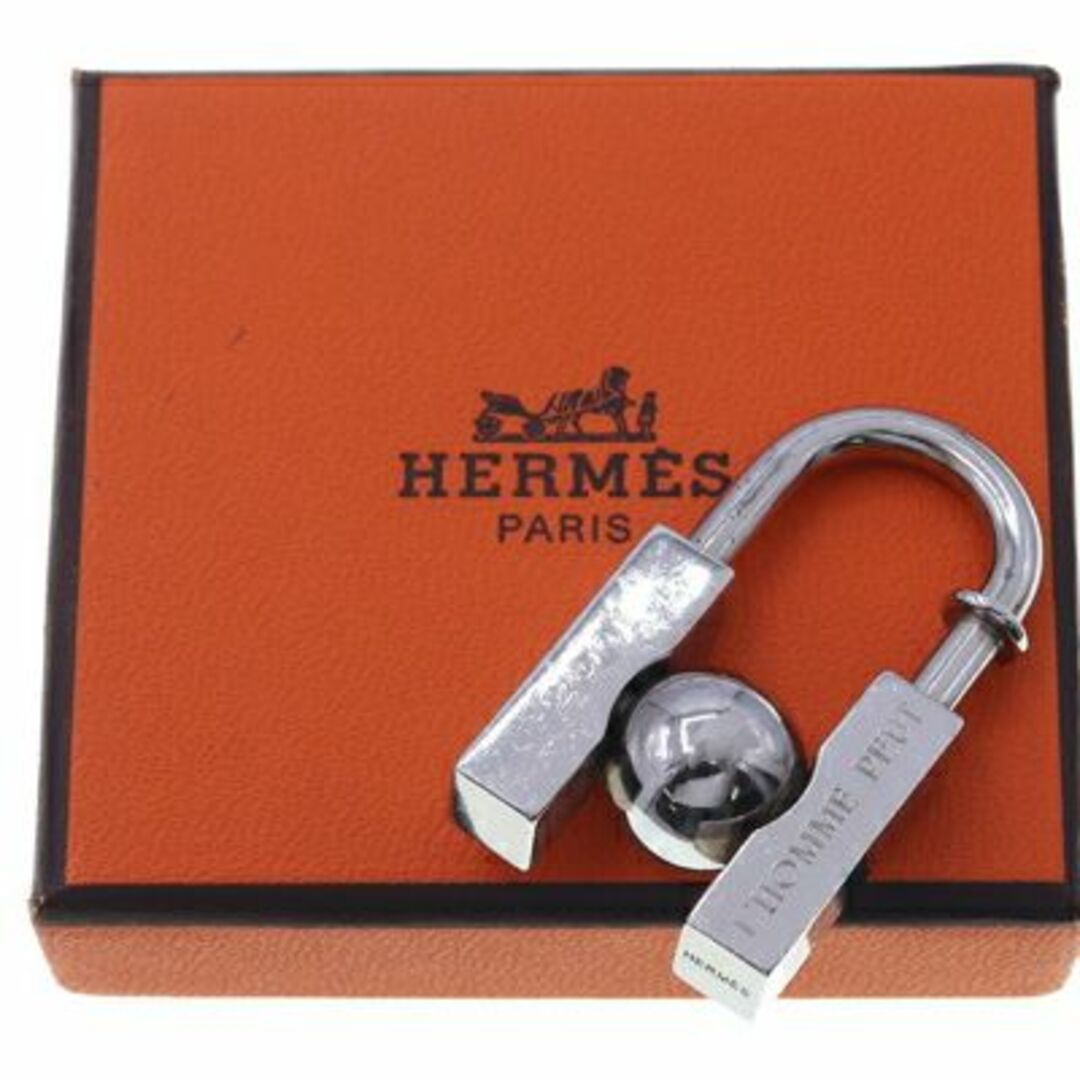 エルメス HERMES - 金属素材 シルバー×オレンジ カデナ 美品 小物-