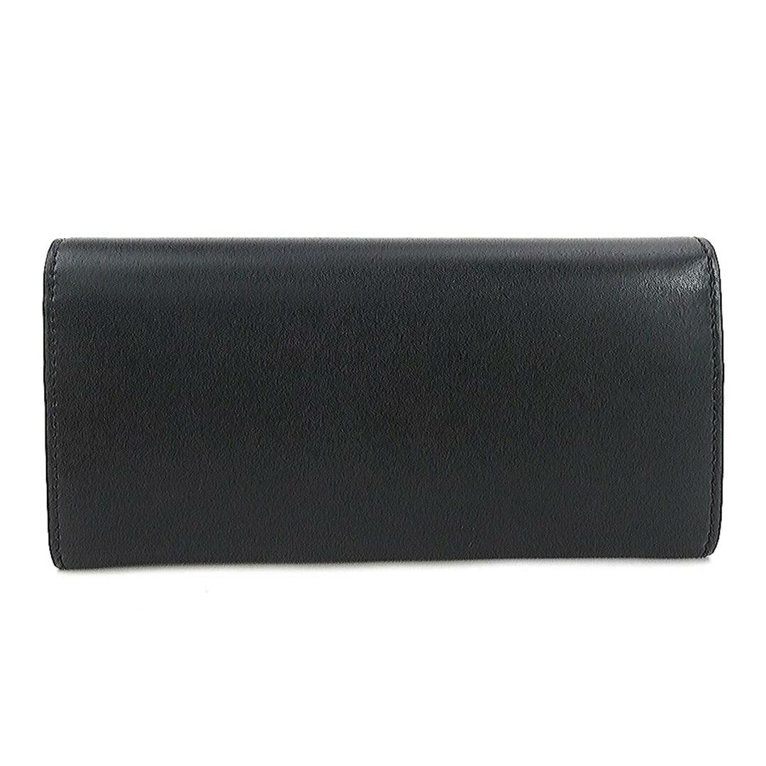 フェンディ FENDI 長財布 エフイズ レザー ブラック レディース 8M0251