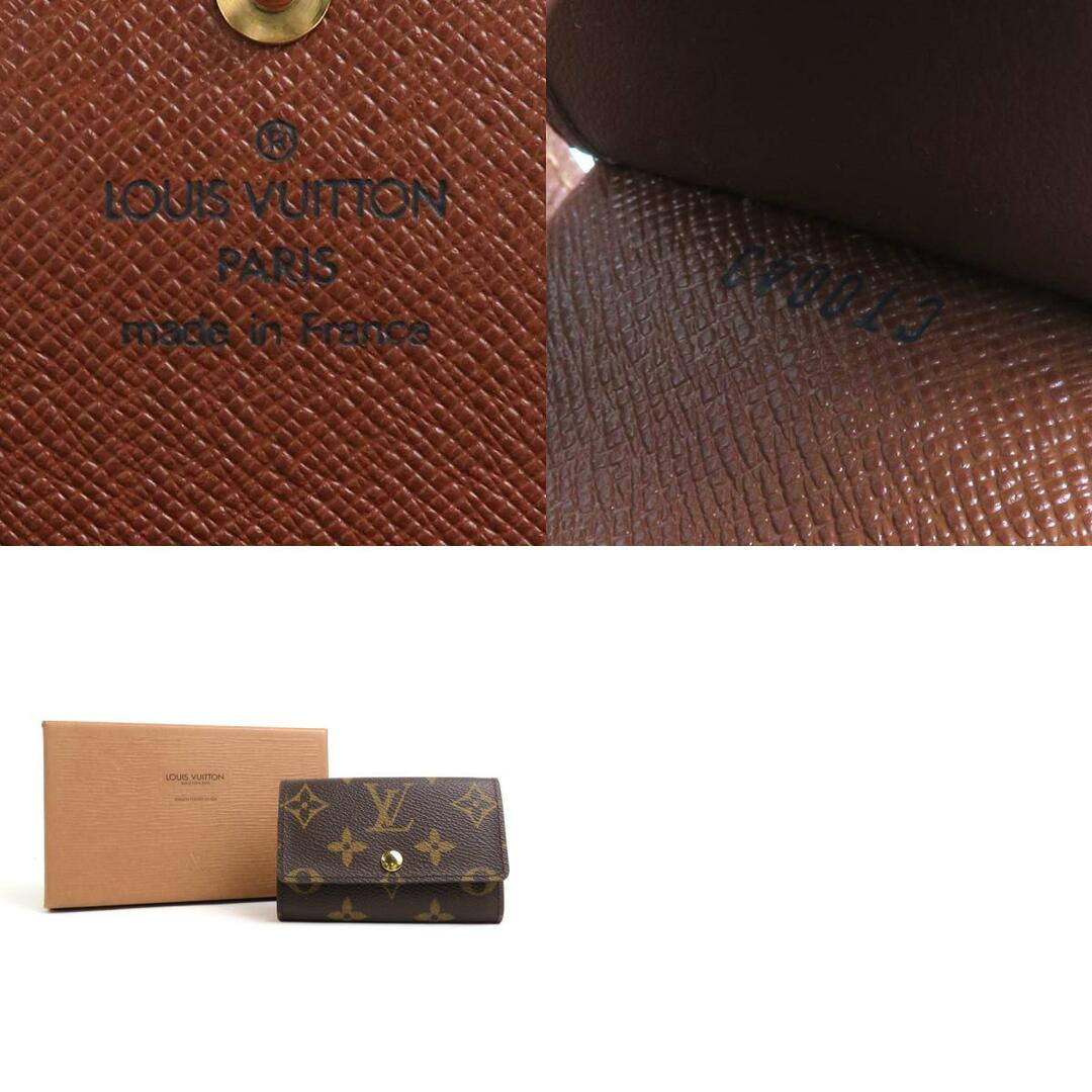 ルイ ヴィトン LOUIS VUITTON キーケース モノグラム ミュルティクレ6 モノグラムキャンバス ブラウン ユニセックス M62630 送料無料 h29794f 9