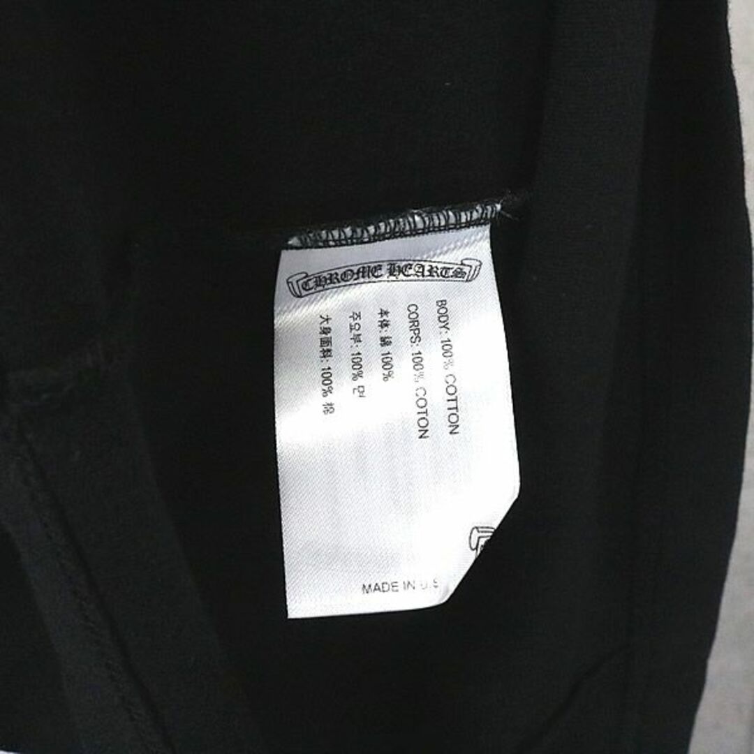 銀座店 クロムハーツ 新品 LA限定 Tシャツ 半袖 メンズ size:XL 黒 92556