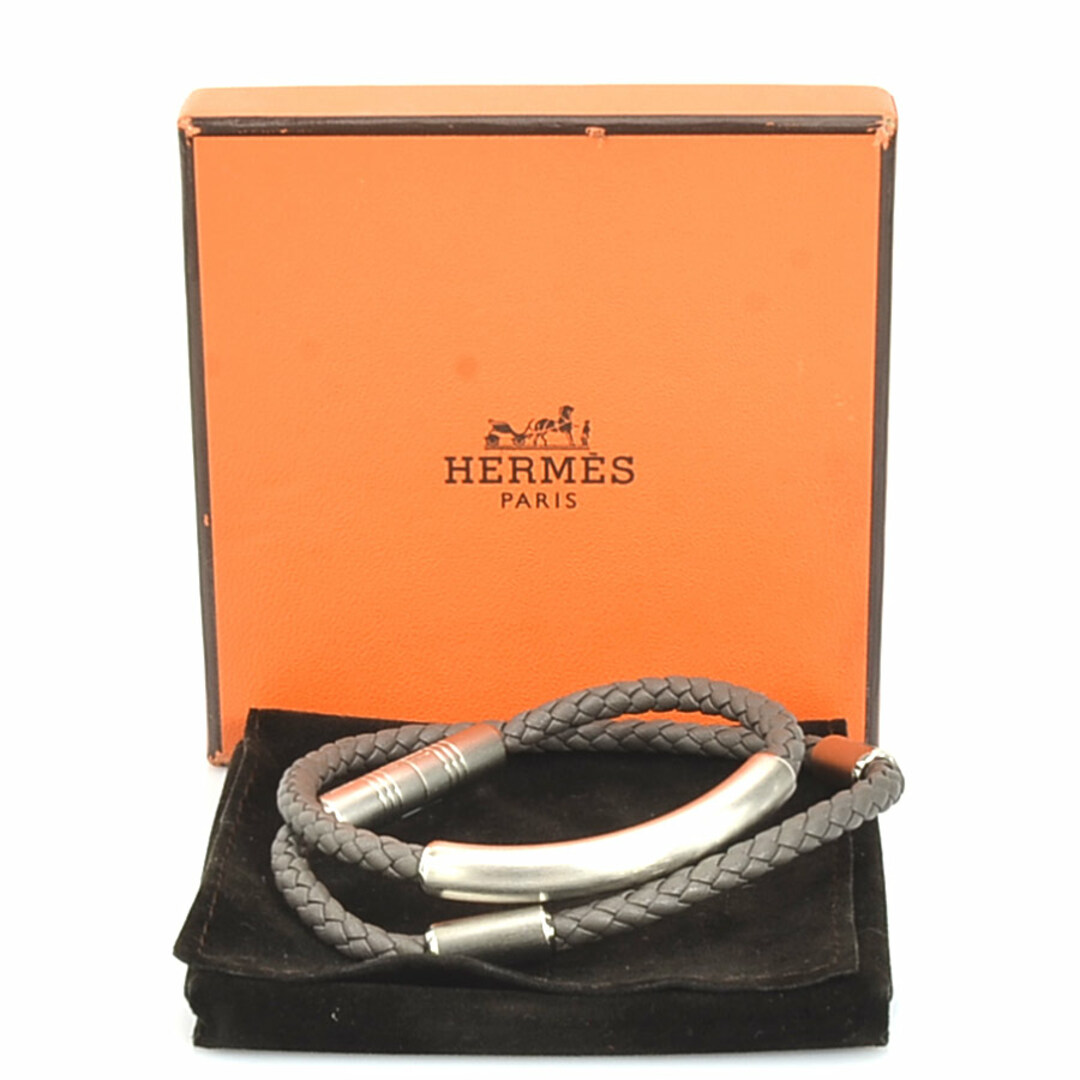 HERMES エルメス トーテム　ドゥブルトゥール　レザー　ブレスレット