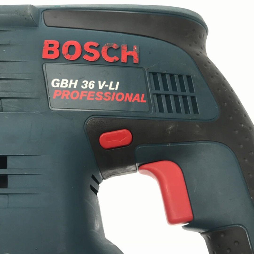 BOSCH(ボッシュ)の☆中古品☆BOSCH ボッシュ 36V バッテリーハンマードリル GBH36V-LI バッテリー2個(36V 2.0Ah) 充電器 ケース付 ハンマドリル 76700 自動車/バイクのバイク(工具)の商品写真