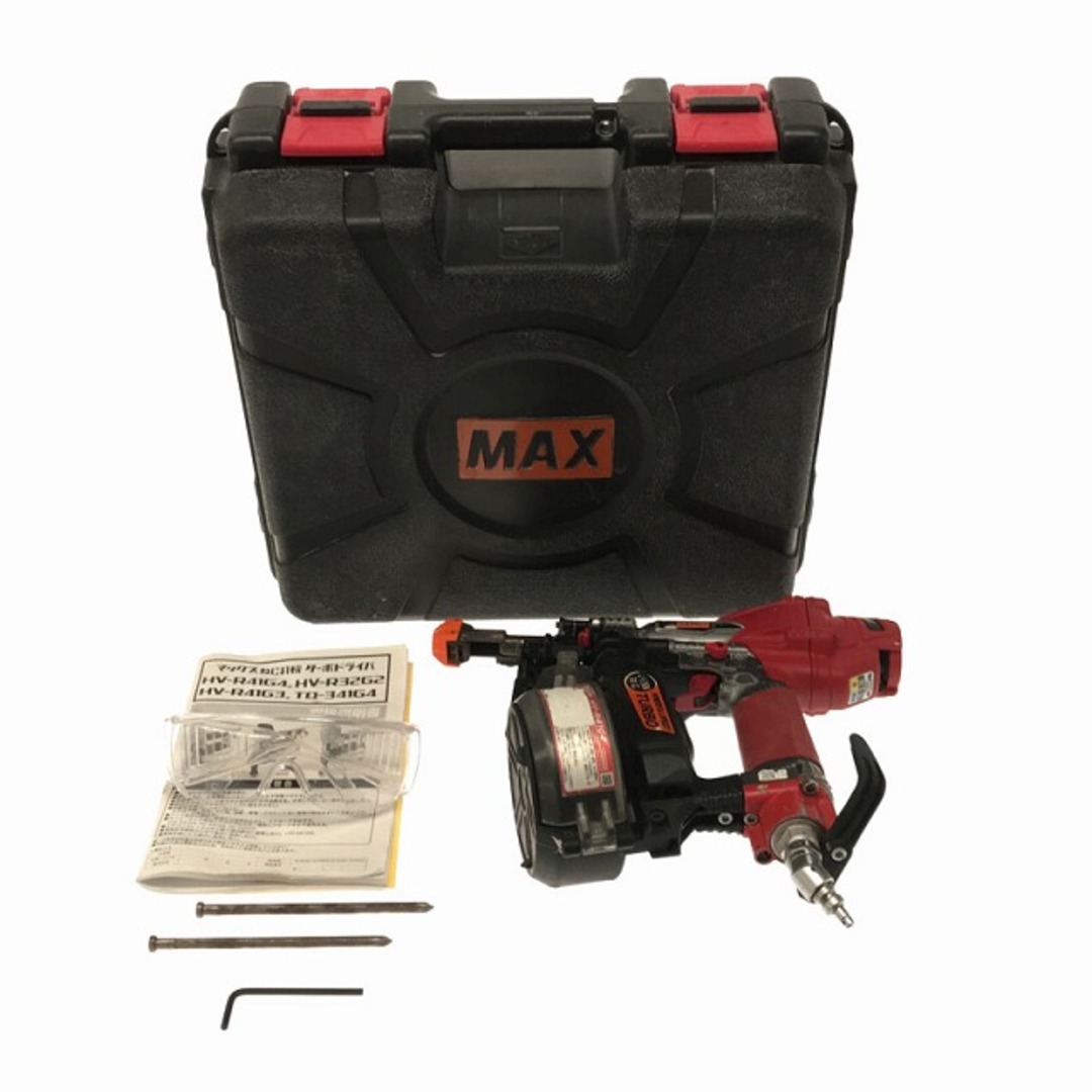 ☆品☆MAX マックス 41mm 高圧 ターボドライバー HV-R41G4 ☆品☆MAX マックス 41mm 高圧 ターボドライバー HV-R41G4