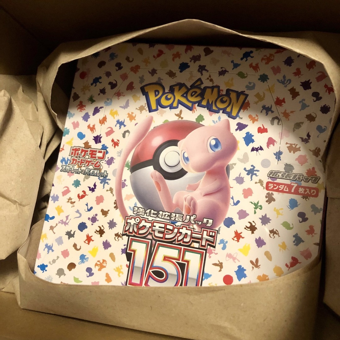 ポケモン - 【24h以内発送】ポケモンカード 151 シュリンク付き 1箱の