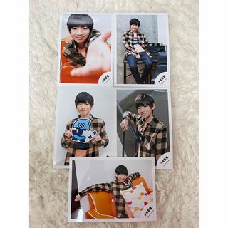 ジャニーズジュニア(ジャニーズJr.)の少年忍者　田村海琉　公式写真　オフショット　2020年(アイドルグッズ)