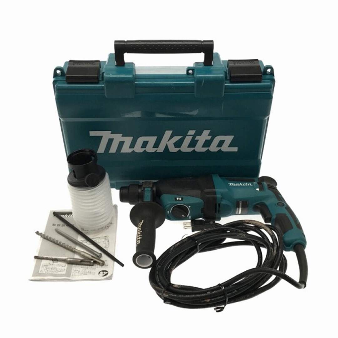 Makita ☆中古品☆makita マキタ 100V 26mm ハンマドリル HR2631F SDSプラス 集じんカップ付 コード式  ハンマードリル 穴あけ 穿孔 78607の通販 by 工具販売専門店Borderless(ラクマ店)｜マキタならラクマ