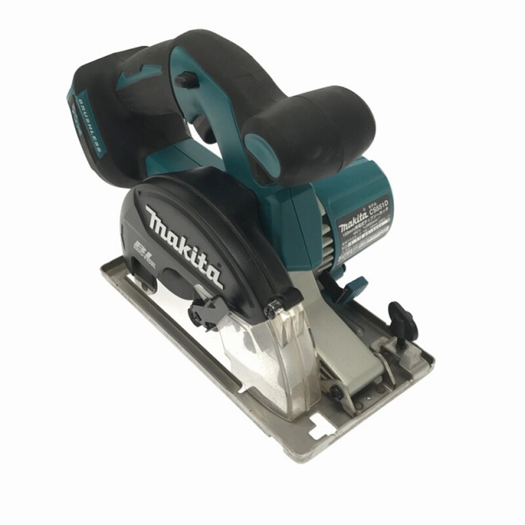 ☆比較的綺麗☆ makita マキタ 18V 125mm充電式チップソーカッタ CS551D 本体＋充電器 ケース付き マルノコ 切断機 78775