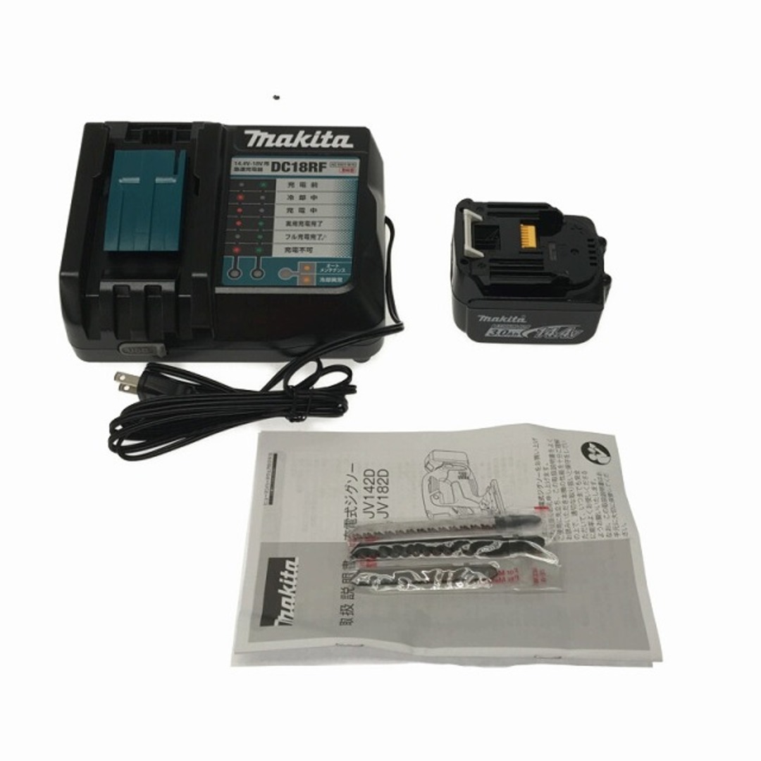 Makita ☆未使用品☆ makita マキタ 14.4V 充電式ジグソー JV142DRF バッテリ1個(14.4V 3.0Ah) 充電器  ケース付き 電動工具 大工道具 78822の通販 by 工具販売専門店Borderless(ラクマ店)｜マキタならラクマ