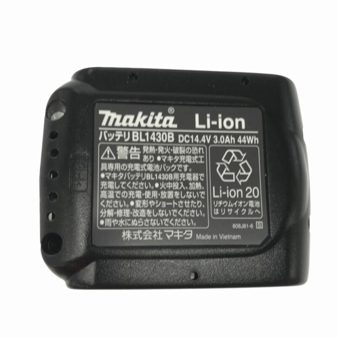 Makita ☆未使用品☆ makita マキタ 14.4V 充電式ジグソー JV142DRF バッテリ1個(14.4V 3.0Ah) 充電器  ケース付き 電動工具 大工道具 78822の通販 by 工具販売専門店Borderless(ラクマ店)｜マキタならラクマ