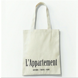 L'Appartement DEUXIEME CLASSE - アパルトモン×エクラ  大人のロゴトートバッグ