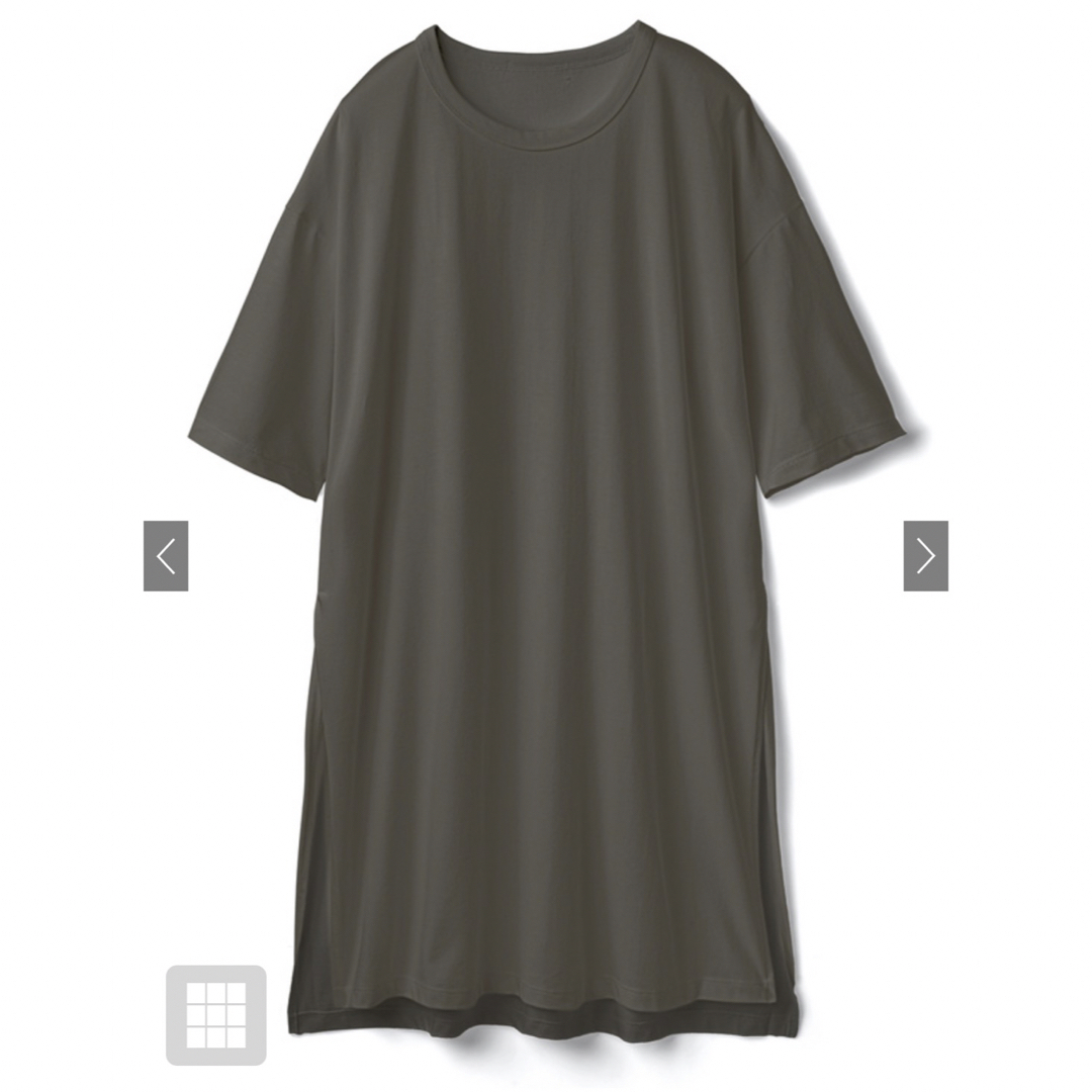 GRL(グレイル)のスリット トップス レディースのトップス(Tシャツ(半袖/袖なし))の商品写真