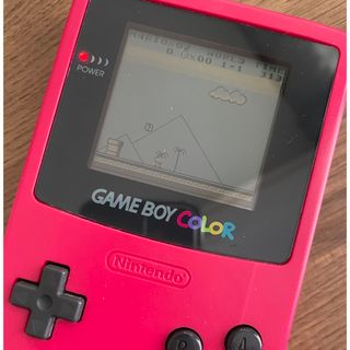 ゲームボーイ(ゲームボーイ)のゲームボーイカラー　GAME BOY COLOR 本体(携帯用ゲーム機本体)