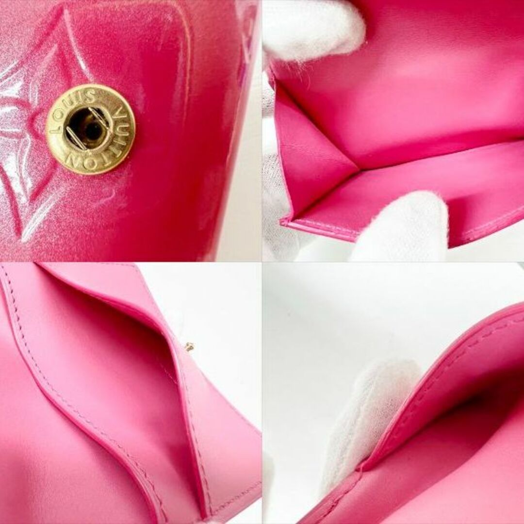 使用感なし 美品 ¥ルイヴィトン ヴェルニ ラドロー Wホック コインケース-