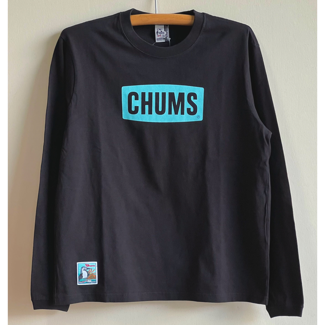新品　40Years CHUMS ロゴ　ロングTシャツ　チャムス  bm