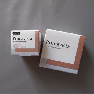 プリマヴィスタ(Primavista)のプリマヴィスタ ポアレスフィクサー ラベンダー レフィル(7.5g)＆コンパクト(フェイスパウダー)