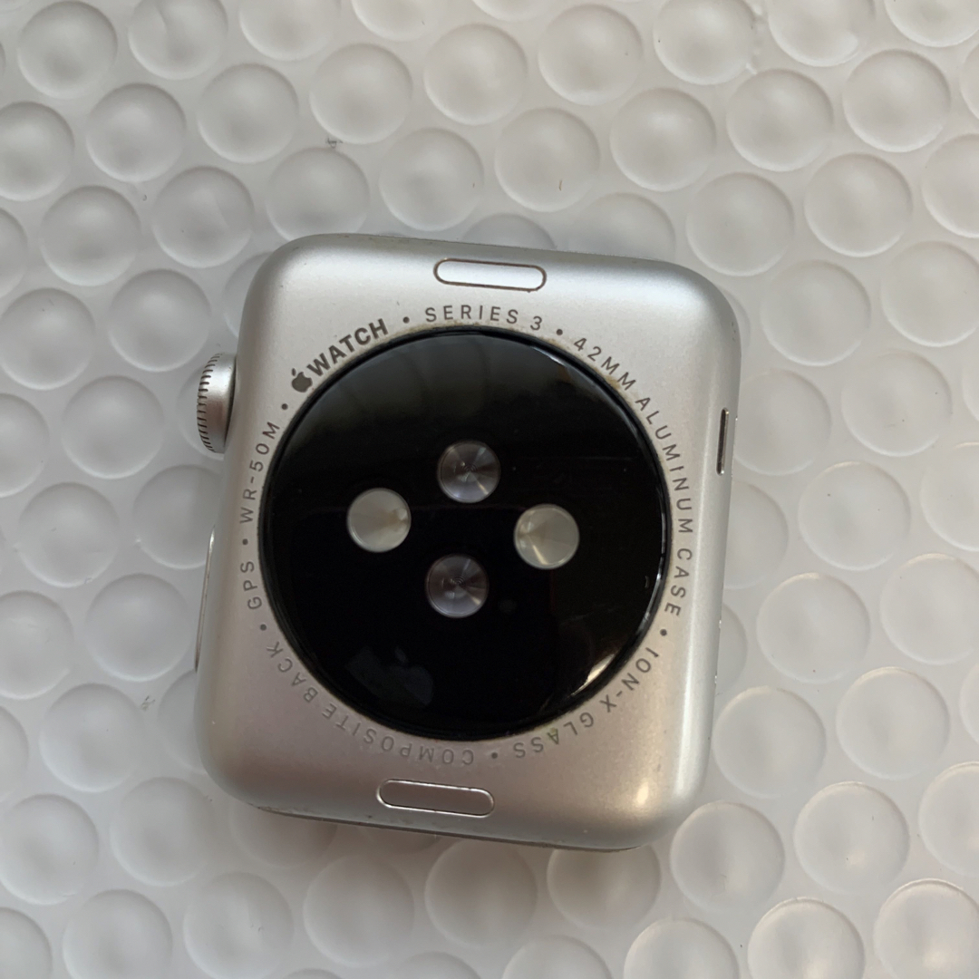 Apple Watch(アップルウォッチ)の5095 Apple Watch3 ４２m 中古 メンズの時計(腕時計(デジタル))の商品写真