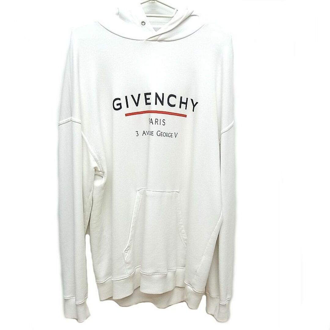 【美品！！】GIVENCHY ジバンシィ　ジバンシー　メンズ　パーカー　ロゴ