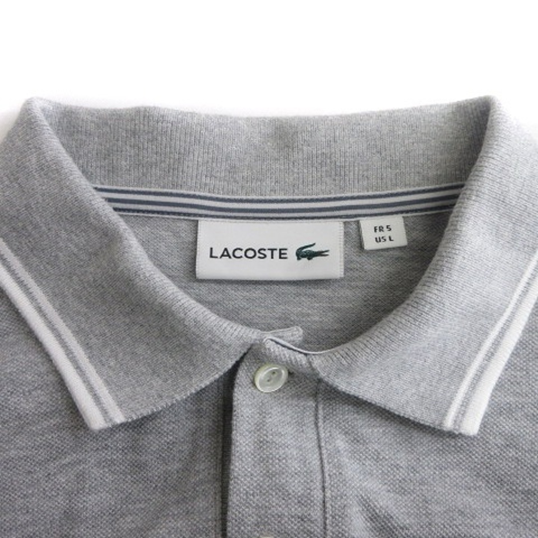 LACOSTE ラコステ ネイビー Tシャツ カットソー デカロゴ ワニ